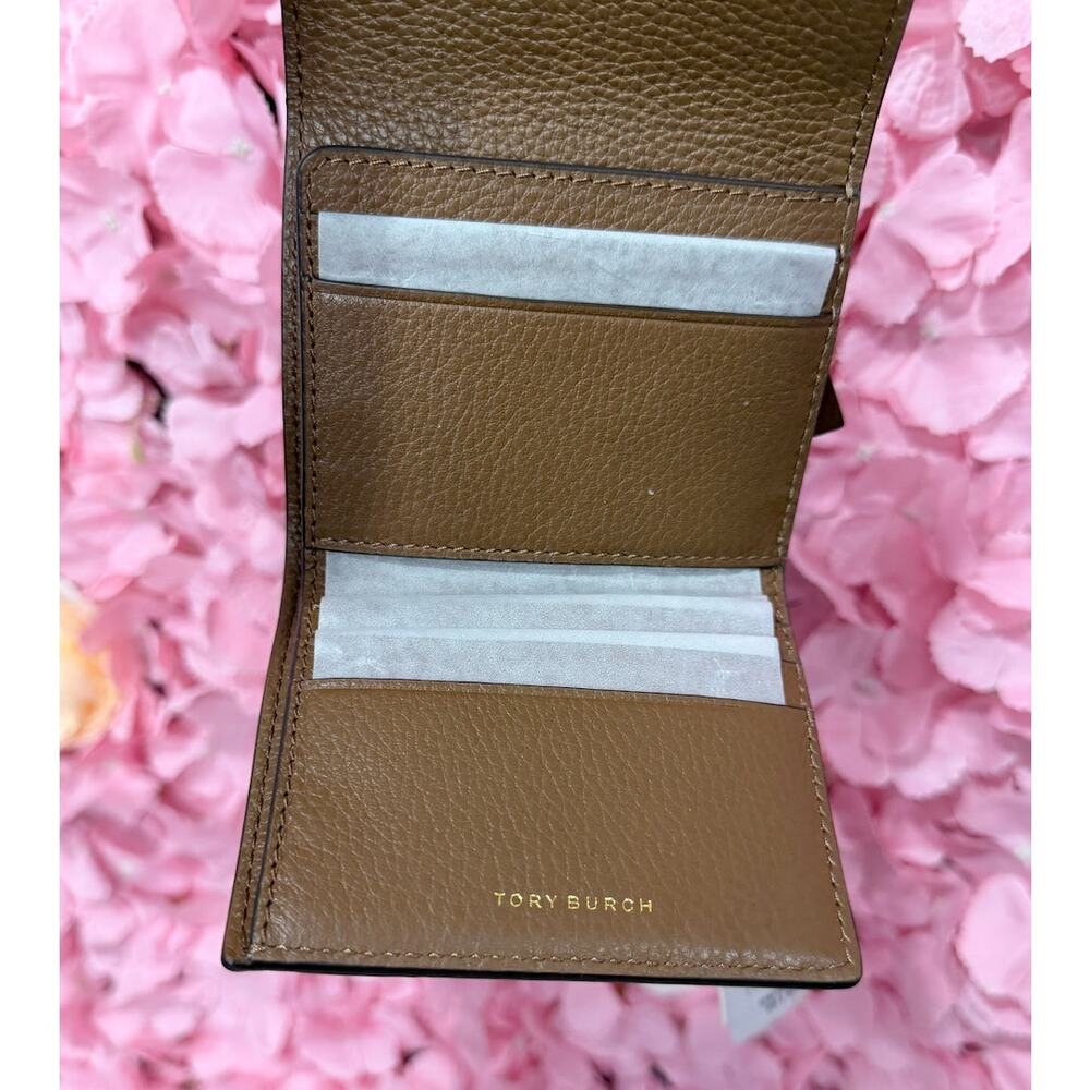 TORY BURCH Britten Compact Wallet NWT - Picture 4 of 5